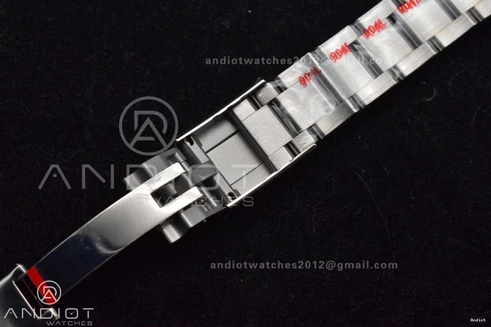 904L Bracelet Sticks Asian Best 1:1 Blue SS SS 4131 126506 on Ice Super Dial Clean 904L Edition Markers Daytona Clone 0128